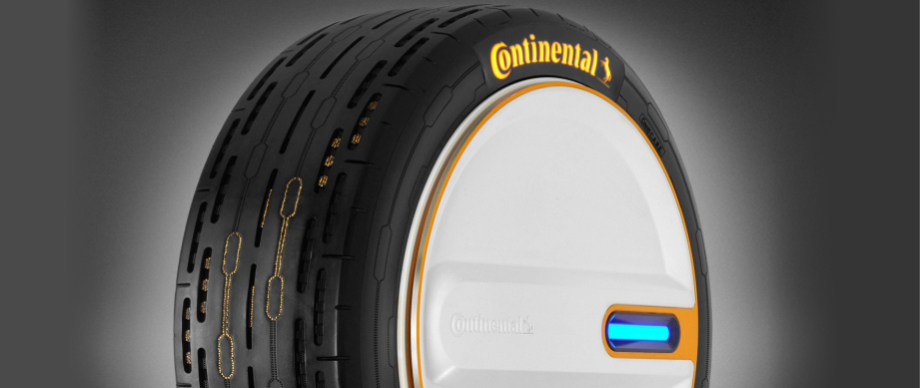 Continental будет поставлять автопроизводителям «чипованные» шины