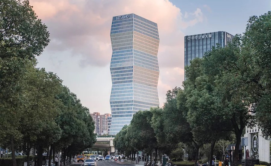 Yokohama Tire China переехала в офисную башню в Шанхае